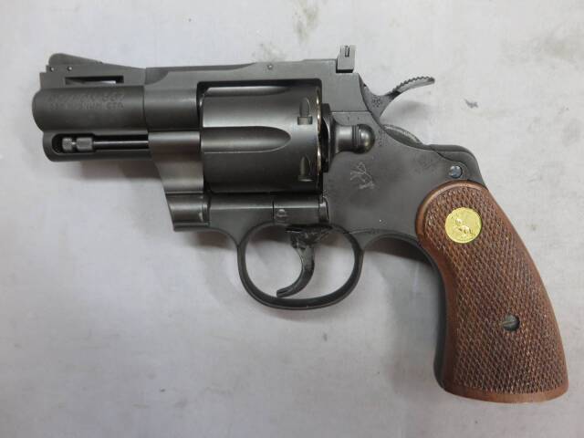 【タナカ】コルトパイソン.357mag 2.5in R-Model HW・木製グリップ