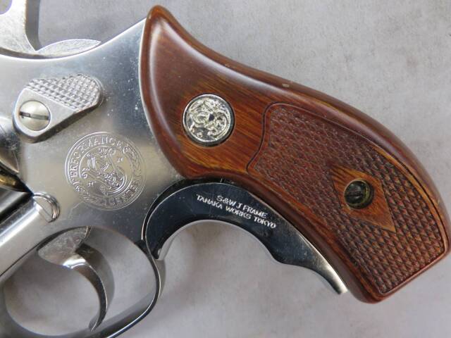 【タナカ】S&W M60 PC（パフォーマンスセンター）3in ステンレス Ver.2・アルタモント 木製グリップ
