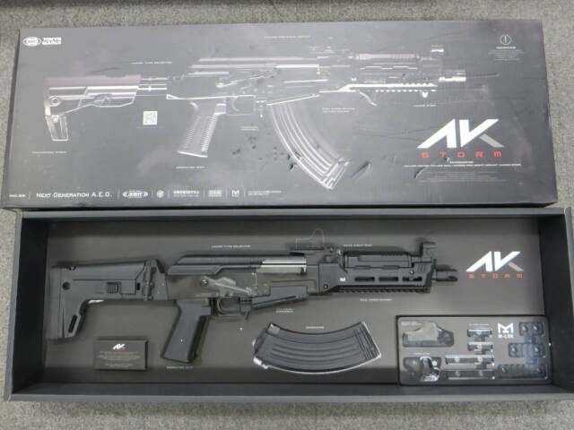 東京マルイ】AKストーム ストック カスタム 次世代電動ガン