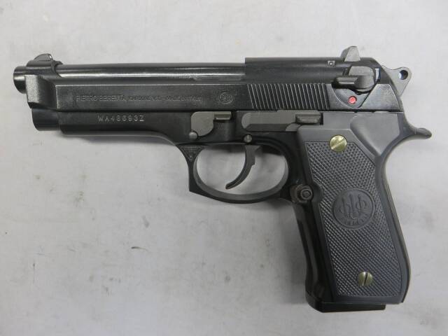 【ウエスタンアームズ】ベレッタM92FS メタルブルーモデル アキュラシーカスタム