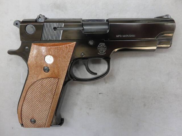 マルシン S&W M39 モデルガン ブローバック 箱付き カートリッジ付き マルシン S&W M39 モデルガン ブローバック 箱付き カートリッジ付き