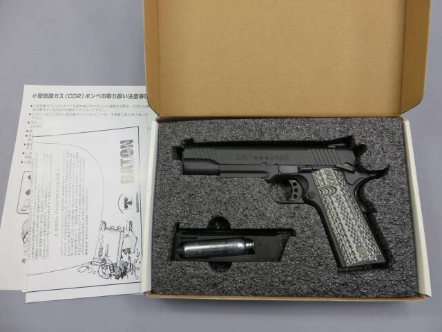 【タニオコバ×BATON】BM-45 (M45A1) CO2 GBB ブラック