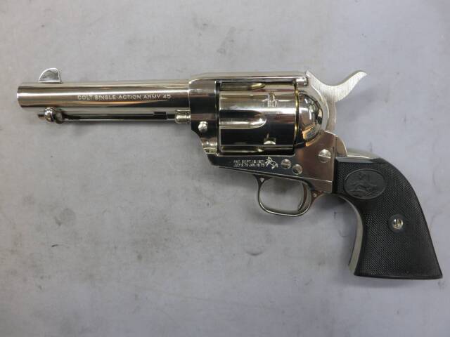 【タナカ】コルトSAA.45 4・3/4in シビリアン シルバー