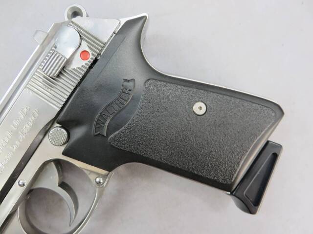 【マルゼン】ワルサー ニューPPK/S ステンレスモデル・グリップ変更