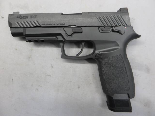 【SIG AIR・Laylax】SIG SAUER ProForce M17 CO2 ブラック アメリカ陸軍最新型制式採用拳銃