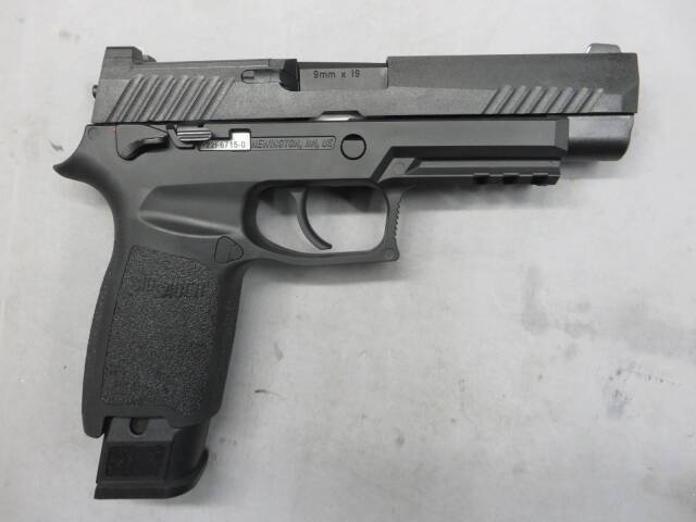 【SIG AIR・Laylax】SIG SAUER ProForce M17 CO2 ブラック アメリカ陸軍最新型制式採用拳銃