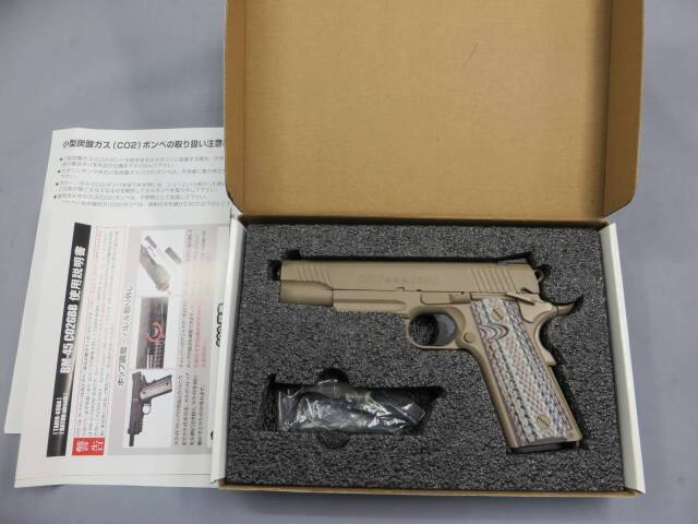 【タニオコバ×BATON】BM-45 (M45A1) CO2 GBB FDE