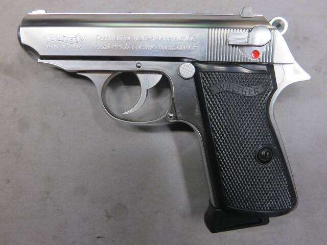 【マルゼン】ワルサー ニューPPK/S ステンレスモデル