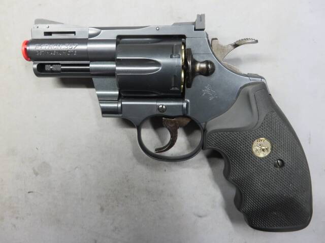 【東京マルイ】コルトパイソン.357mag 2.5in 24連射リボルバー