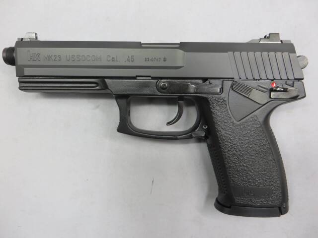 【KSC】MK23 SOCOMピストル CO2