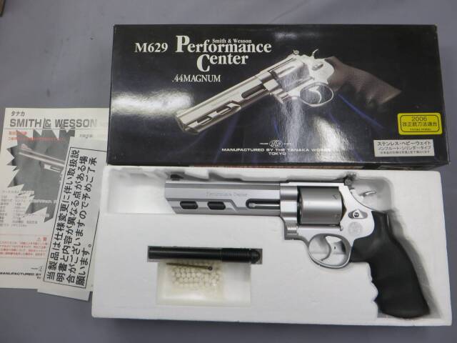【タナカ】S&W M629 パフォーマンスセンター ステンレス HW ノンフルートシリンダー