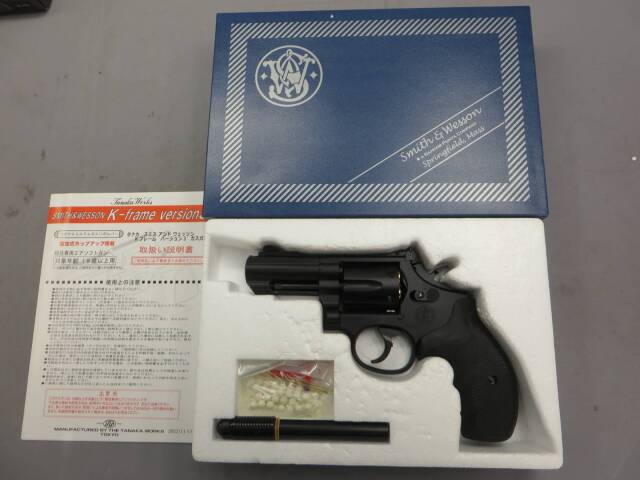 【タナカ】S&W M19 PC K-Comp 3in HW Ver.3