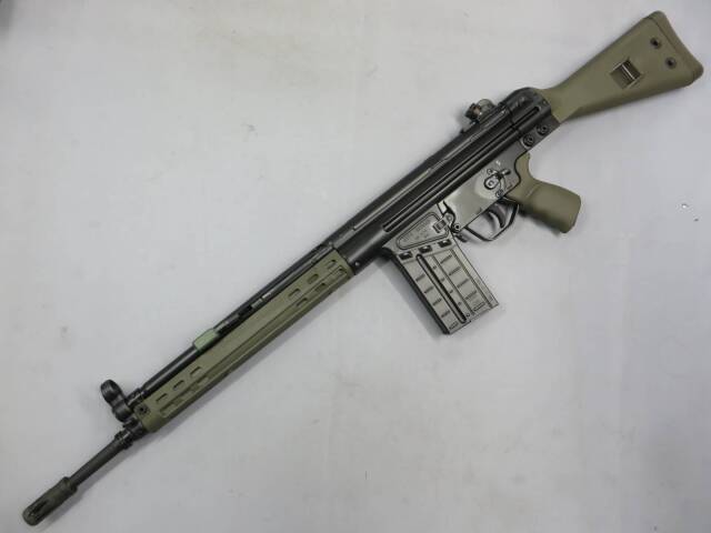 トイガン H&K G3A3 Umarex Licensed ( WE ) H&K G3A3 GBB Airsoft Rifle.