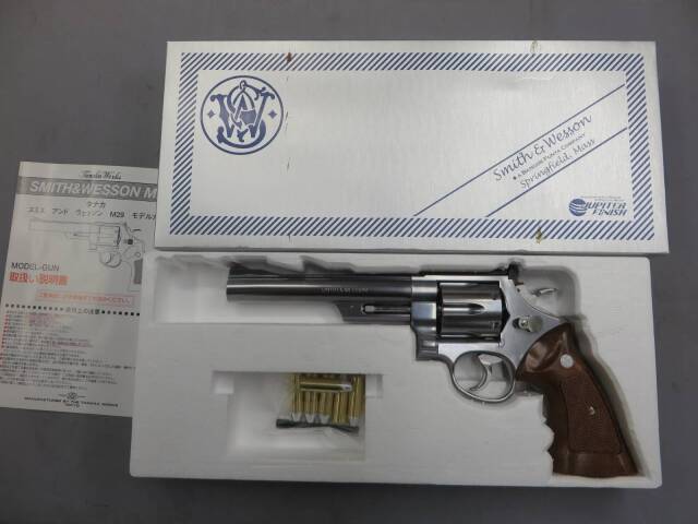 【タナカ】S&W M629 6.5in HW ステンレス ジュピターフィニッシュ Ver.2 モデルガン