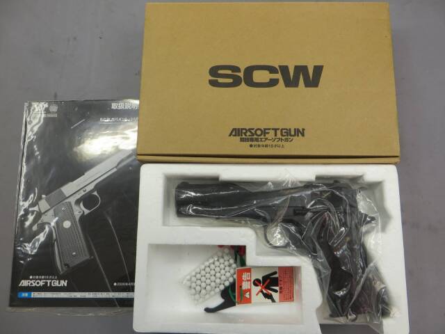 【希少・美品】WA コルト M1911 コマーシャル ミーリング・カスタム WA] コルト M1911 コマーシャル ミーリング・カスタム (中古)の販売