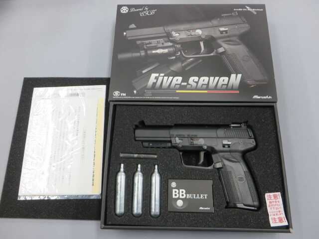 【マルシン】Five-seveN 6ｍｍBB CO2 ブラック
