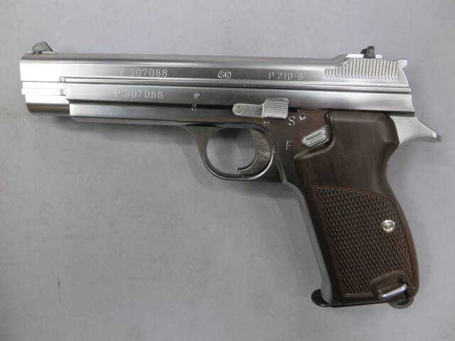 マルシン】SIG P210-6 シルバー ABS