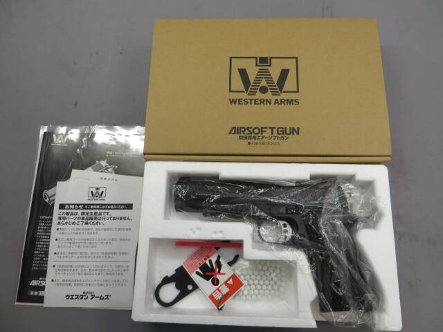 【ウエスタンアームズ】ウォリアーカスタム ジョンウィック モデル ガンブラック