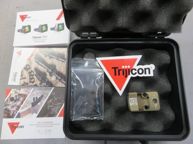 【Trijicon】RMR 3.25 MOA HRS コヨーテブラウン（実物）