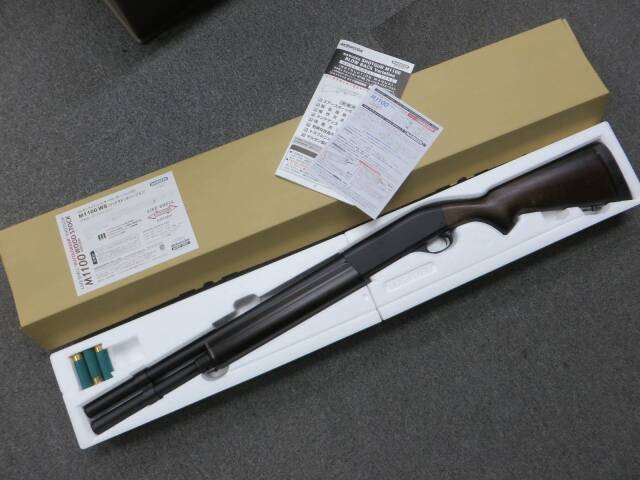 【マルゼン】ショットガン M1100 ウッドストック バージョン