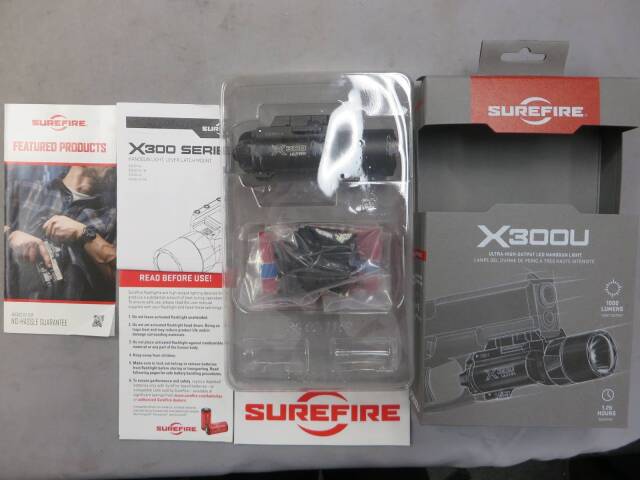 Surefire X300U-A【実物・中古】 SUREFIRE】X300U-A ウエポンライト（実物）