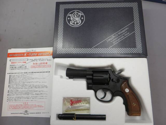 【タナカ】S&W M13 FBIスペシャル 3in HW Ver.3