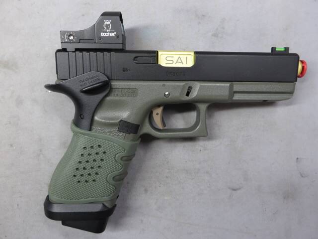 【東京マルイ】グロック17 カスタム フォリッジグリーン・カスタム　G17 Glock17