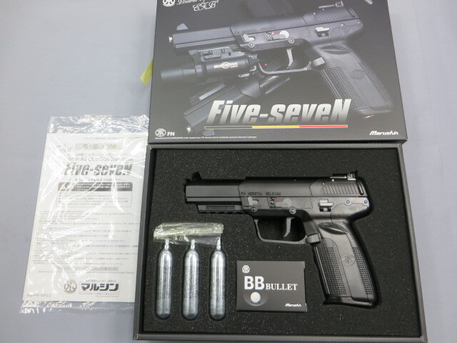 【マルシン】Five-seveN 6ｍｍBB CO2 ブラック