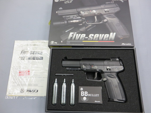 【マルシン】Five-seveN 6ｍｍBB CO2 ブラック