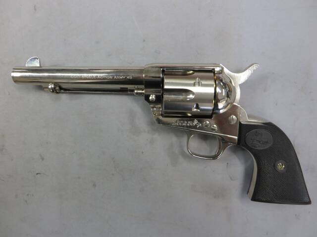 【タナカ】コルトSAA.45 アーティラリー ニッケル