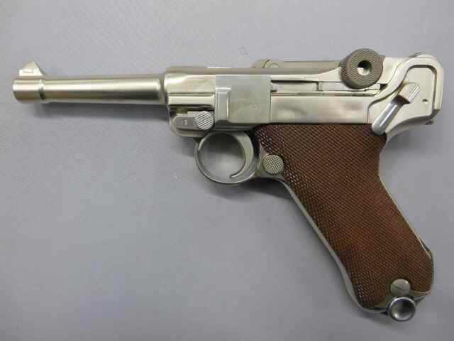 【タナカ】ルガーP08 4in シルバー