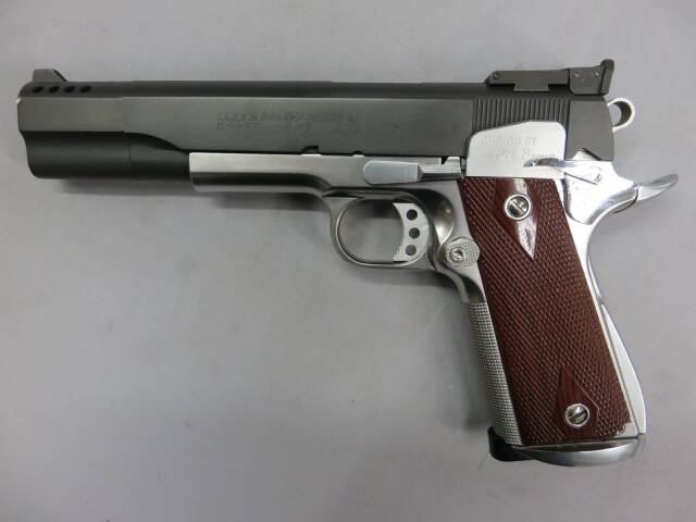 【MGC】BROWN MAXI-COMP フレームシルバー カスタム モデルガン