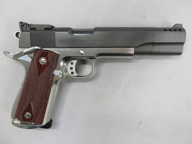 【MGC】BROWN MAXI-COMP フレームシルバー カスタム モデルガン