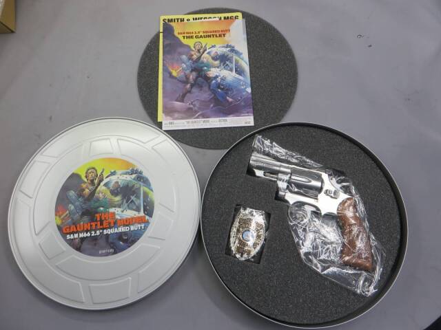 【Action】S&W M66 2.5in スクエアバット ガントレット   モデルガン