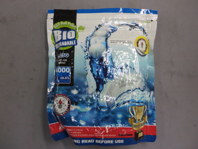 【G&G】 BIO 6ｍｍBB弾 0.25g 4000発
