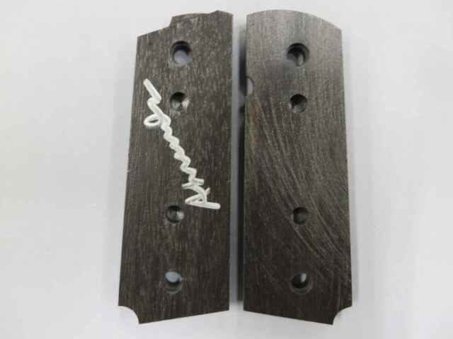 キムアーレンズ】Gaboon Ebony ダイヤチェッカー フルサイズ グリップ