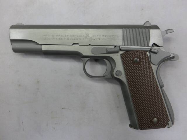 【ウエスタンアームズ】コルト ガバメント M1911A1ミリタリーモデル（ブラスト＆ソリッドフィニッシュ）