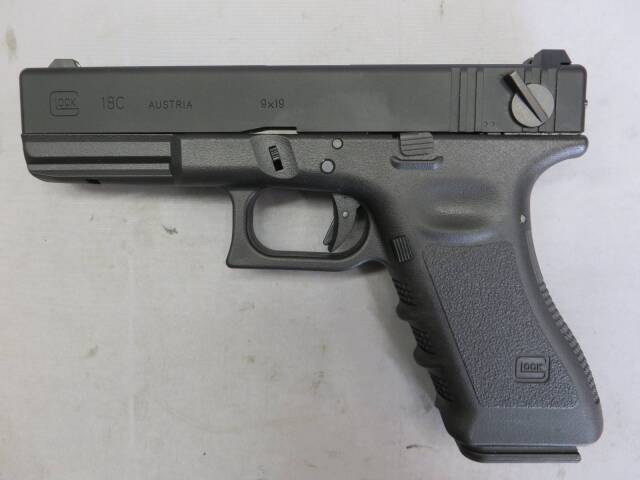 【東京マルイ】グロック18C・・デトネーター カスタムスライド・リアル刻印フレーム他 カスタム   G18C