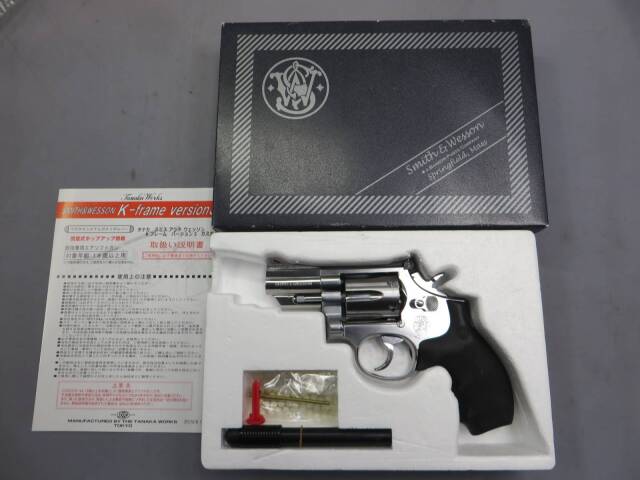【タナカ】S&W M66コンバットマグナム  2.5in Ver.3・Hogueグリップ