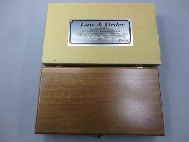 【タナカ】コルトSAA 1stGen Law＆Order ビンテージ ジュピターフィニッシュ　モデルガン