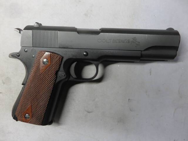 KSC】M1911A1コマーシャル ミリタリー・木製グリップ
