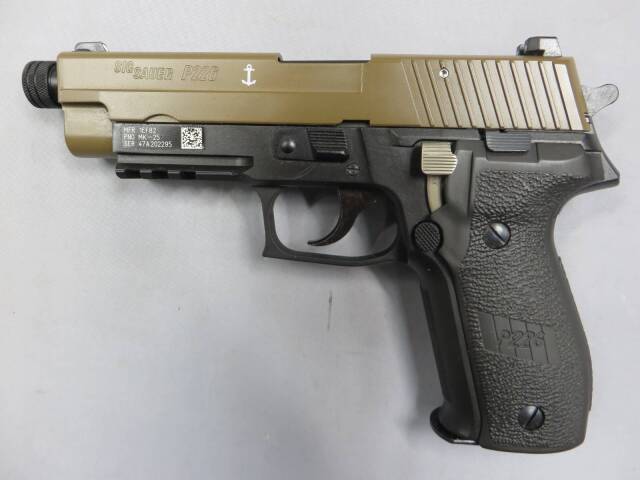 【タナカ】SIG P226 Mk25-TB Twotone EVO2 frame HW　モデルガン