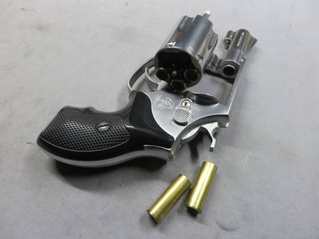 【マルシン】S&W M60 チーフスペシャル 2in シルバー 8ｍｍBB
