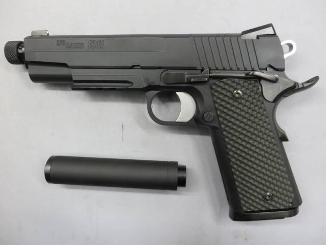 【ウエスタンアームズ】SIG 1911 ブラックウォーター