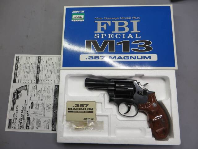 【コクサイ】S&W M13 FBIスペシャル ポリウッディ-GP No.448  モデルガン