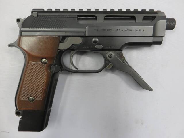 【東京マルイ】M93R / スライド1体マウント・アンダーマウント 電動ガン
