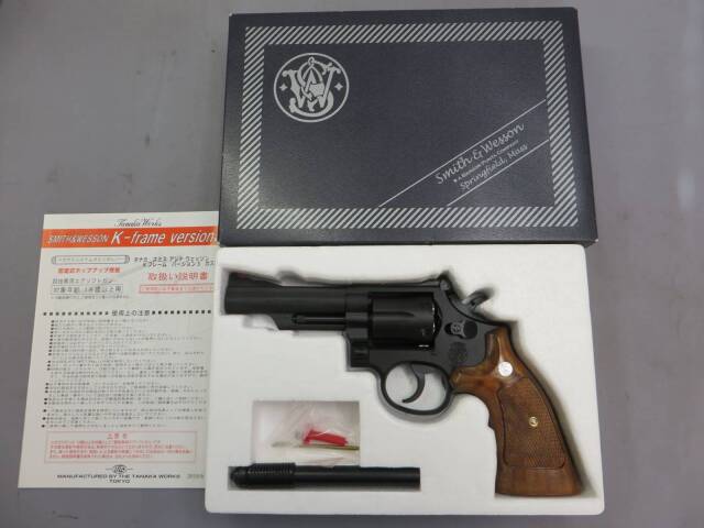 【タナカ】S&W M19 コンバットマグナム 4in HW Ver.3