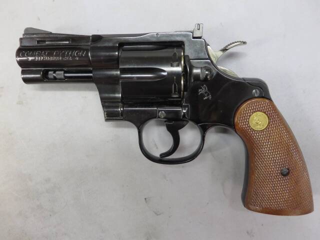 【タナカ】コルトパイソン.357mag 3インチ スチールジュピターフィニッシュ