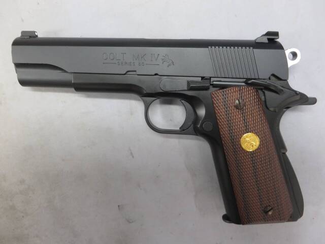 【ウエスタンアームズ】コルト ガバメントMK4 シリーズ80 CQB ブラック