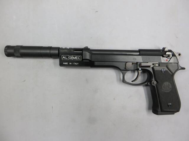 【ウエスタンアームズ】ベレッタM92FS レオン・LEON　サイレンサー Reborn  11挺限定
